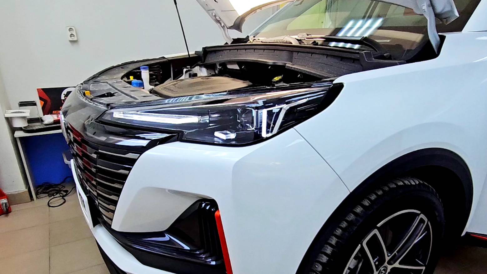 Changan UNI-S модернизация фар смотреть онлайн