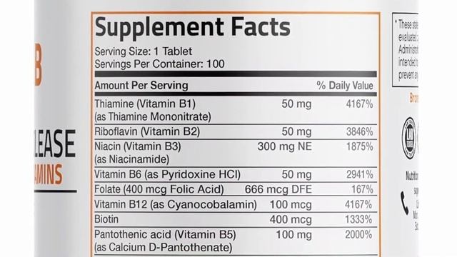 Top 7 Vitamin B Complex Supplements for Energy, Mood, & More! смотреть онлайн