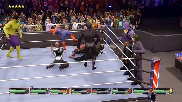 WWE2K22, Супер герои против супер злодеев...