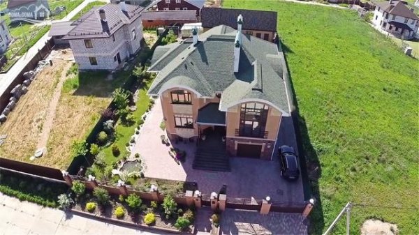 Дома из дома 629. Коттедж. Дарна-2. Новорижское. видеопрезентация. беспилотник.