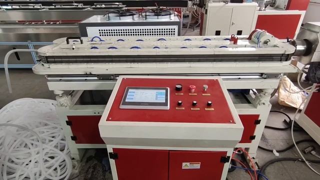 Songhu Corrugated Pipe Extruder Production Line For PVC PP PE Material смотреть онлайн