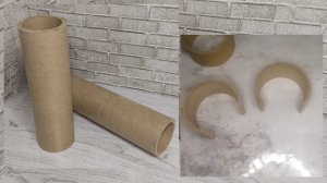 Постоянно прошу в Леруа картонные трубы от линолеума и делаю из них интересные вещицы.3 идеи