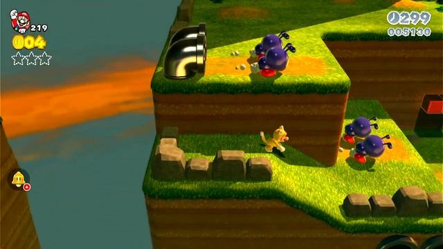 Super Mario 3D World - Full Game Walkthrough [5/11] смотреть онлайн