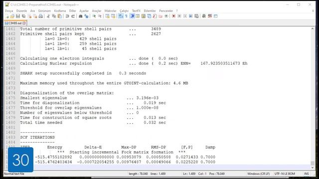 C3H8S, 2-Propanethiol, Geometry optimization and IR spectrum in 1 minute, SPEED UP смотреть онлайн