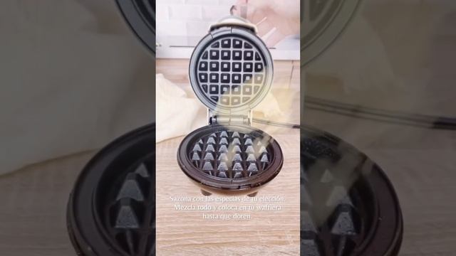Si te sobró arroz blanco transfórmalo en estos waffles 🧇 crujientes! | #yummyfood смотреть онлайн