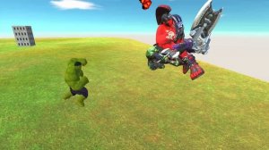 Team GREEN Hulk VS Team RED Evil Hulk - Hulk Rescue Battle - EPIC SuperHeroes War