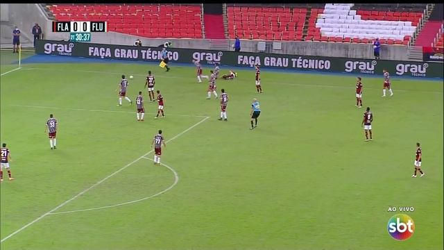 CAMPEONATO CARIOCA FINAL 2020 FLAMENGO 1 X 0  FLUMINENSE 2° TEMPO SBT ( 15 DE JULHO DE 2020 )