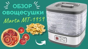 ОБЗОР ОВЕЩЕСУШКИ Marta MT 1959