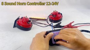 12-24V Air Snail Horn Controller 8 sounds