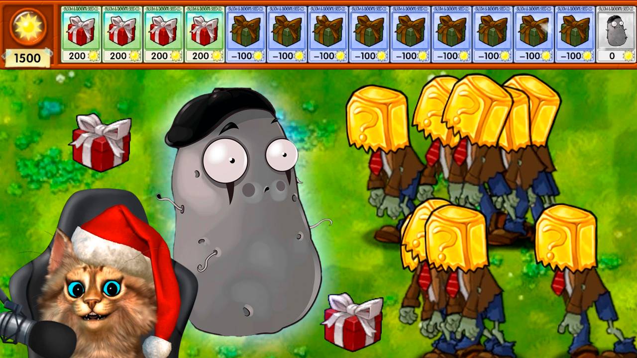 Растения против Зомби - 32 серия 🧠 Plants vs Zombies Fusion #32 ПвЗ PvZ Весёлый Кот смотреть онлайн