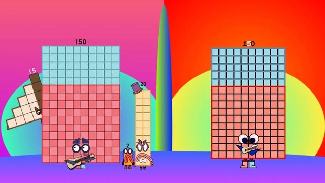 UncannyBlocks Band Giga Different (101-200) but My Characters Remix смотреть онлайн
