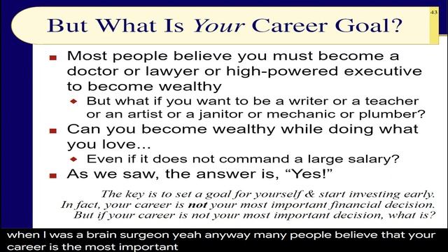 BUS121 Chapter 1 - Financial Aspects of Career Planning - Slides 40 to 47 смотреть онлайн