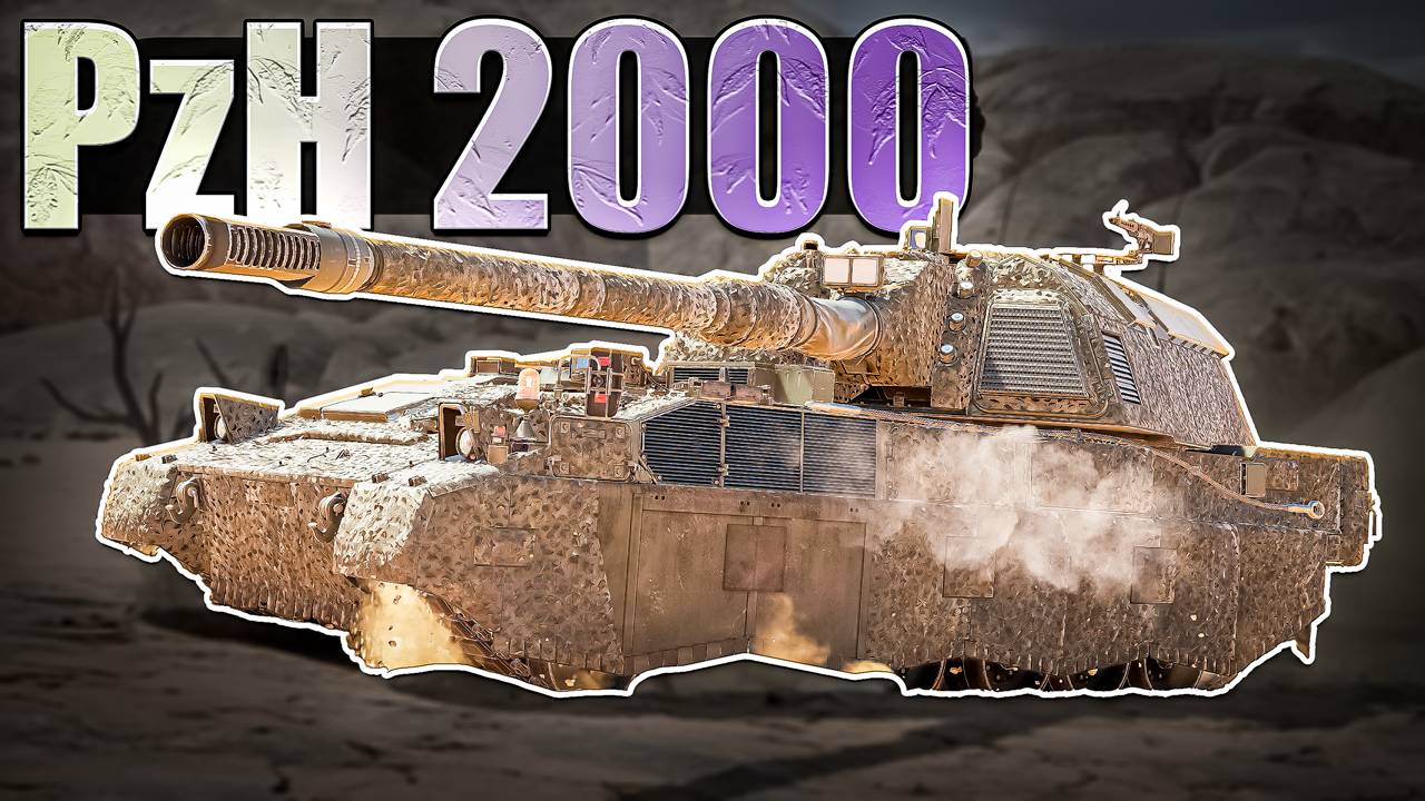 PzH 2000 Новая АРТИЛЛЕРИЯ Германии и Италии в War Thunder смотреть онлайн