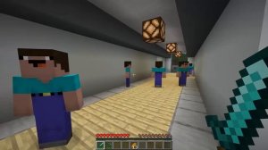 А ТЫ СМОЖЕШЬ НАЙТИ НАСТОЯЩЕГО НУБА В ЭТОМ БАССЕЙНЕ МАЙНКРАФТ  НУБ И ПРО ПРЯТКИ КЛОНАМИ И ТРОЛЛИНГ