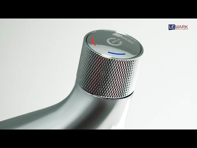 Смеситель для умывальника кнопочный монолитный LEMARK PROJECT LM4679C смотреть онлайн