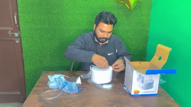 Omron Ultra Compact & Low Noise Compressor Nebulizer For Child & Adult, White Unboxing смотреть онлайн