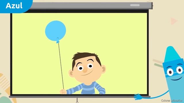 Los Colores Primarios Rojo, Azul Y Amarillo - Para Niños