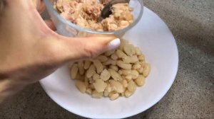 Беру ФАСОЛЬ и готовлю этот супер вкусный салат. Салат с ФАСОЛЬЮ и тунцом