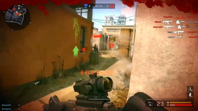 🎮 Warface, CW X6 2.0, Beretta MX4 Storm, Yard