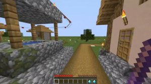 НУБ И ПРО ПАРКУРЯТ В ДЕРЕВНЕ ЖИТЕЛЕЙ В МАЙНКРАФТ ! ПРОФЕССИОНАЛ ПРОТИВ ТРОЛЛИНГ ПАРКУР ЛОВУШКА