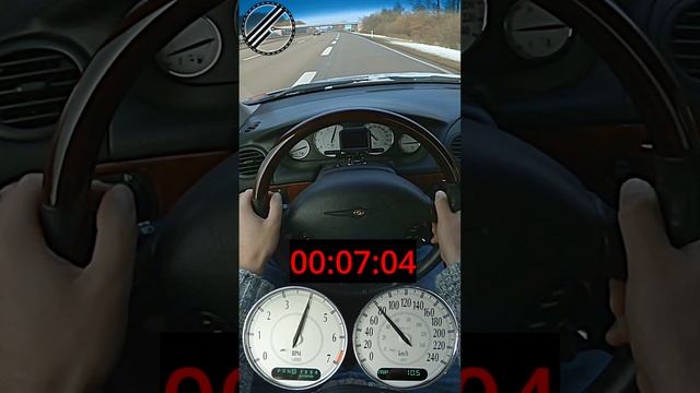 Chrysler 300M 2.7 V6 204 PS 0-100 kmh Acceleration Test #nospeedlimitgermany смотреть онлайн