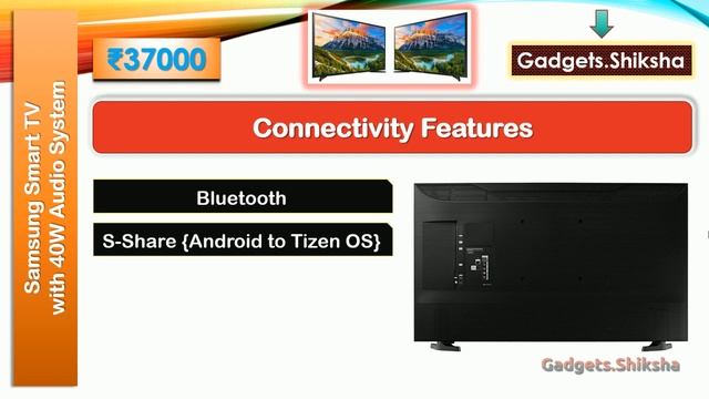 43-Inch Samsung Full HD Smart TV with 40W Sound System (हिंदी में) | N5300 | N4300 смотреть онлайн