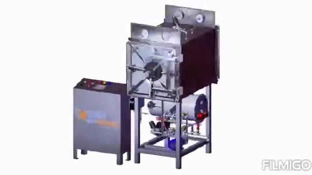 Automatic Horizontal Rectangular Steam Sterilizer Autoclave смотреть онлайн