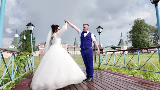 Очень красивая свадьба в Валдае ~ Шикарная пара - Иван и Виктория смотреть онлайн