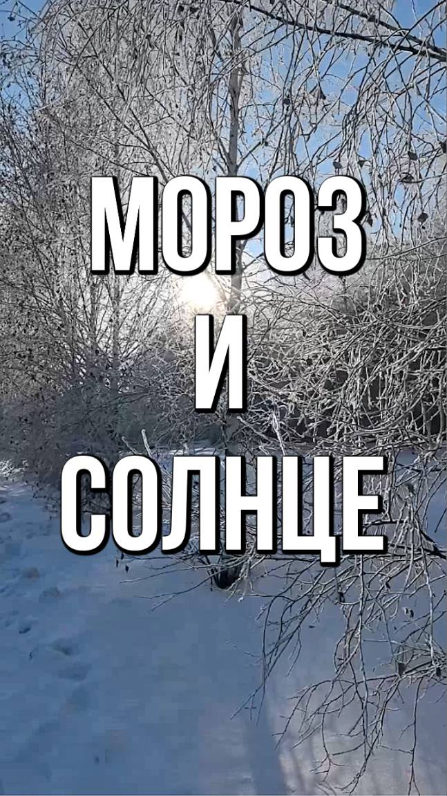 Мороз и солнце... смотреть онлайн