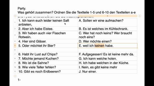 Deutsch B1 I Einer/keiner/welcher I Неопределенные местоимения в немецком I Indefinitpronomen