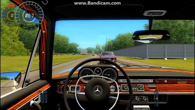 City Car Driving - Mercedes - Benz 300 Sel ( Automatic ) смотреть онлайн