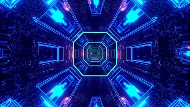 Abstract Neon Sci Fi Tunnel VJ Moving Wallpaper - No Copyright, Copyright Free Sci Fi Vj Motion Loo смотреть онлайн
