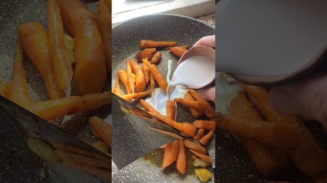 Гарнир из свежей моркови #нутрициолог #рецепт #еда #вкусно #лето #овощи смотреть онлайн