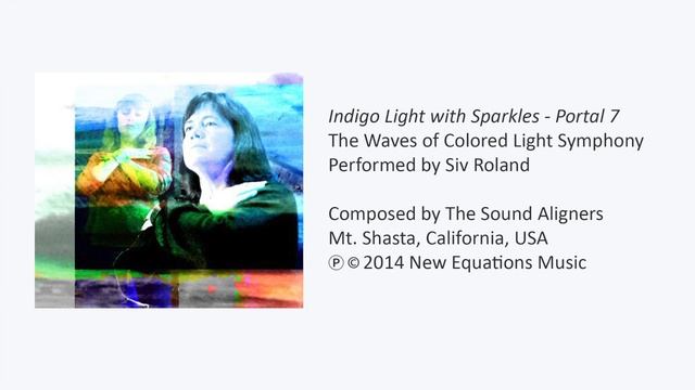 Indigo Light With Sparkles – Portal 7