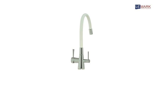 Смеситель Lemark Comfort LM3075C-White для кухни смотреть онлайн