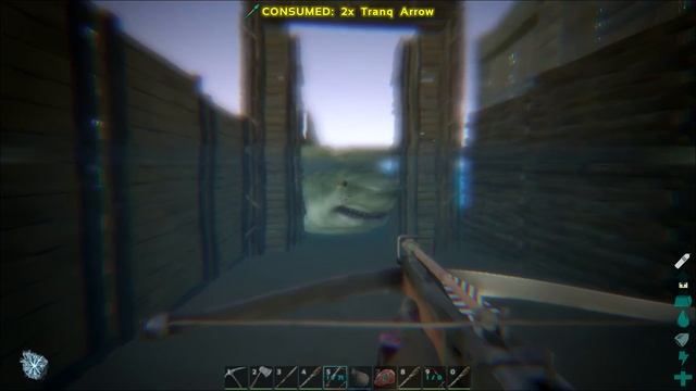 ARK Survival Evolved - Приручаем Акулу 92 lvl. Megalodon Taming. смотреть онлайн