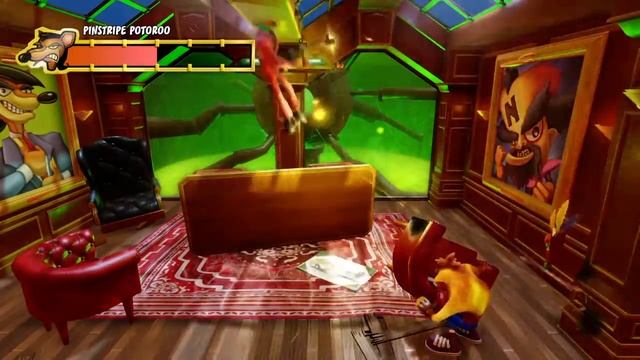 Crash Bandicoot N. Sane Trilogy Boss 4 Pinstripe Potoroo смотреть онлайн