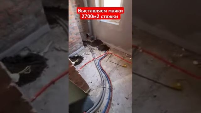 Устройство полусухой стяжки пола в Томской обл. #shorts #стяжка #стройка #томск смотреть онлайн