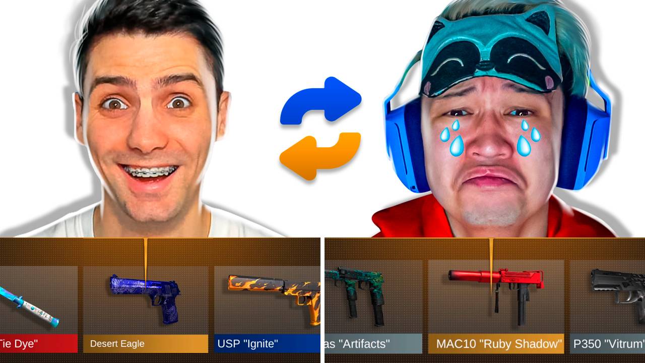 БИТВА КЕЙСОВ, но ПОКУПАЕМ СКИНЫ ДРУГ ДРУГУ (STANDOFF 2) смотреть онлайн