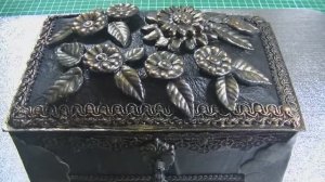 Шкатулка из картона своими руками .