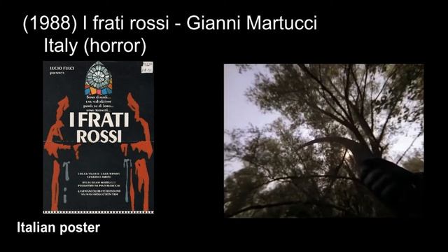 Italian horror & giallo movies: 1988 part1 ('Ghosthouse', 'The Spider Labyrinth') смотреть онлайн