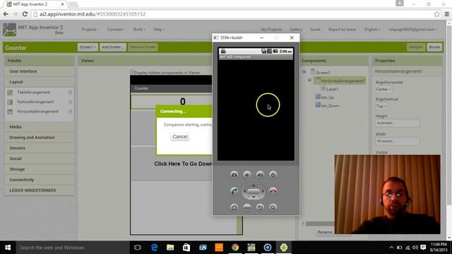 App Inventor 2 Load The App Inventor 2 Android Emulator смотреть онлайн