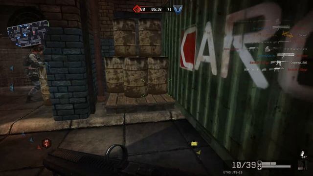 Warface UTAS UTS-15 (карта ангар) смотреть онлайн