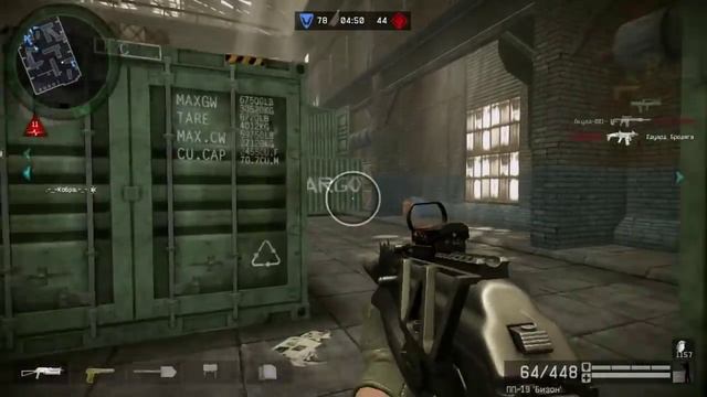 Warface: Жесткий нагиб с ПП-19 'Бизон' смотреть онлайн