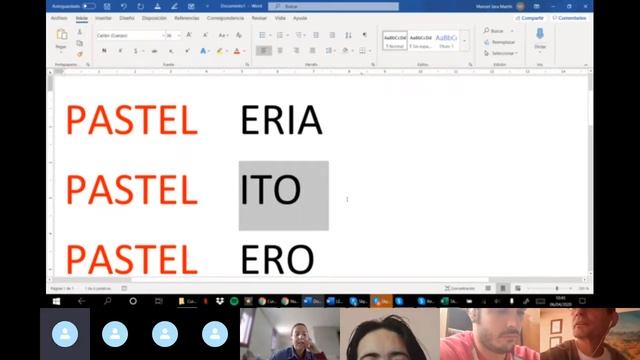 Videoconferencia 6 Abril Lexemas y Morfemas смотреть онлайн