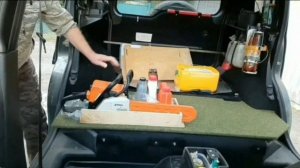 Раздвижное спальное место в Ниве Шевроле.mp4