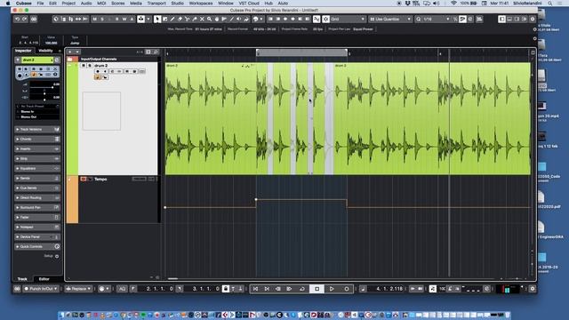 Gestione di loop audio tramite editing, processing (tempo sync, warping, hitpoints, quantizzazione) смотреть онлайн