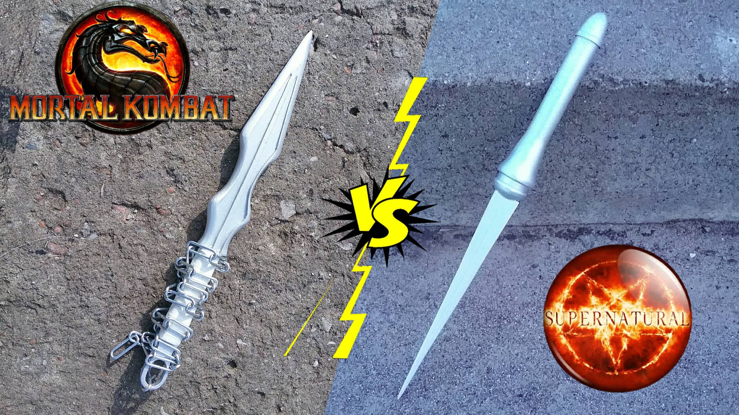 Кунай Скорпиона (Мортал Комбат) Vs. Клинок Ангела (Сверхъестественное) смотреть онлайн