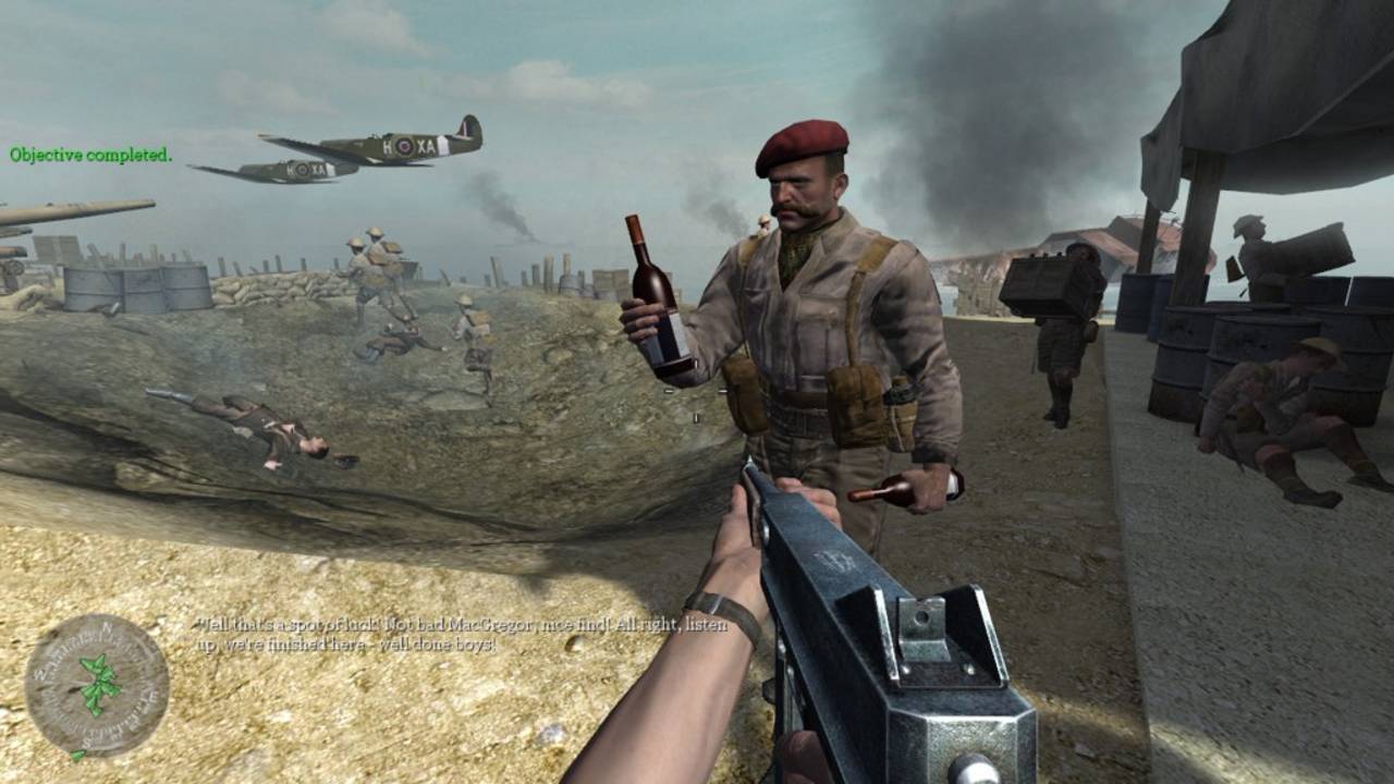 Call of Duty 2 #4 По трубам смотреть онлайн
