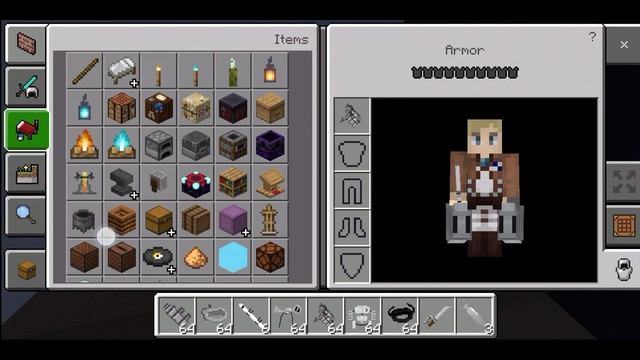 Map Attack On Titan In Minecraft + Mod Summon Titan Sifter,3D Manuever Gear And Skin Character Aot смотреть онлайн